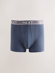 Blue Light Metallic Waistband A-Front Boxers 5 Pack - Image 4 of 9