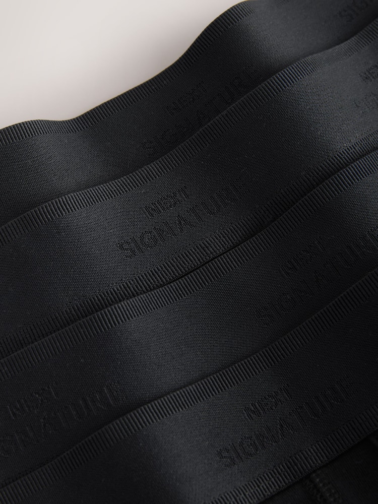 Black Modal 4 pack Signature A-Fronts Boxers - Image 7 of 8