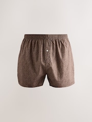 Animal Print 4 pack Woven Pure Boxers - Image 4 of 8