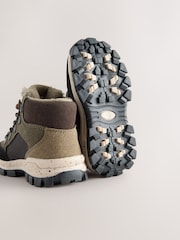 Green Khaki Thermal Thinsulate™ Lined Hiker Boots - Image 7 of 8