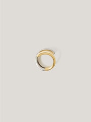 Jigsaw Gold Tone Pave Wrap Ring - Image 3 of 4