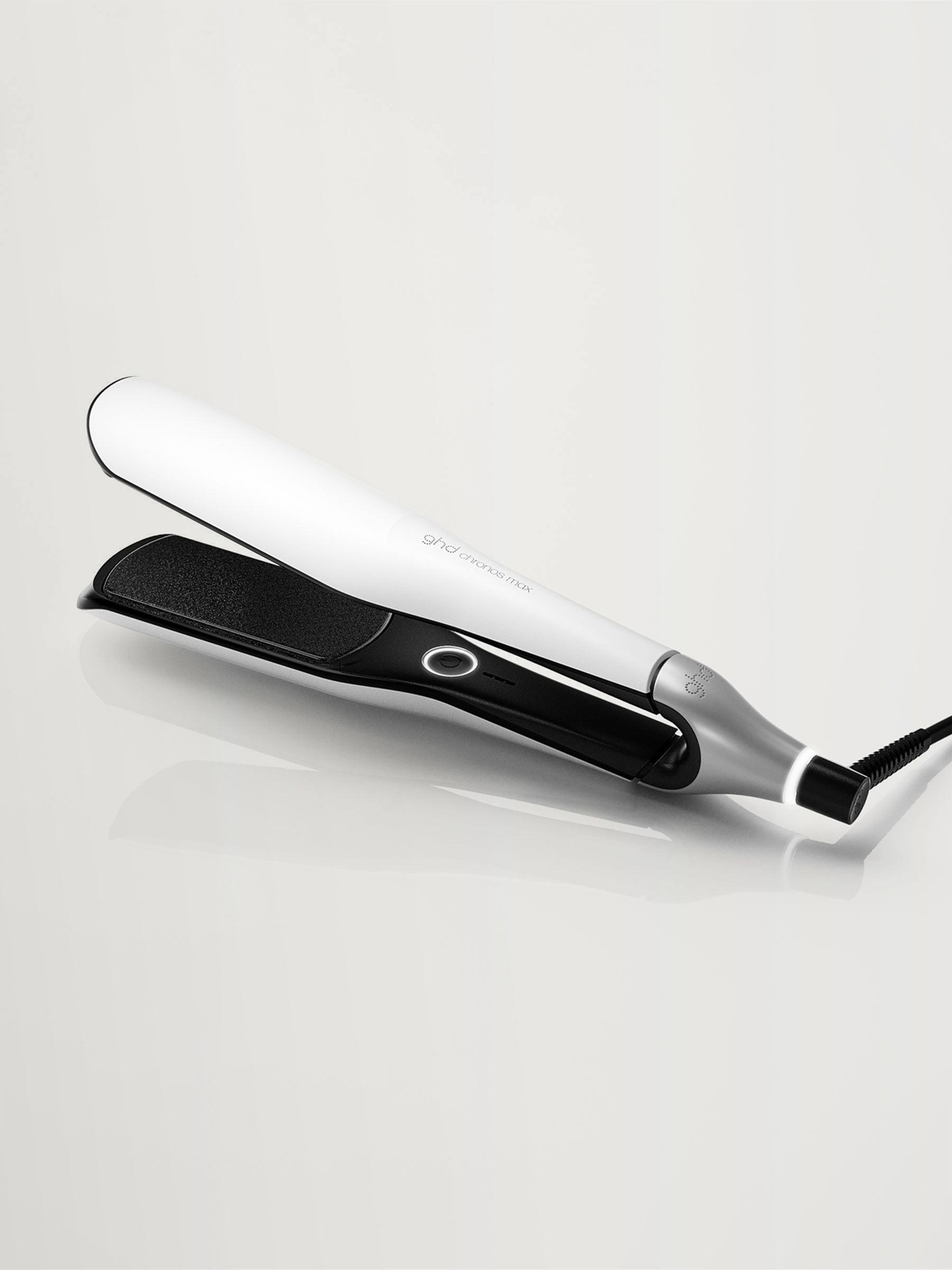 Ghd Unisex White Chronos Max Wide Plate Hair Straightener
