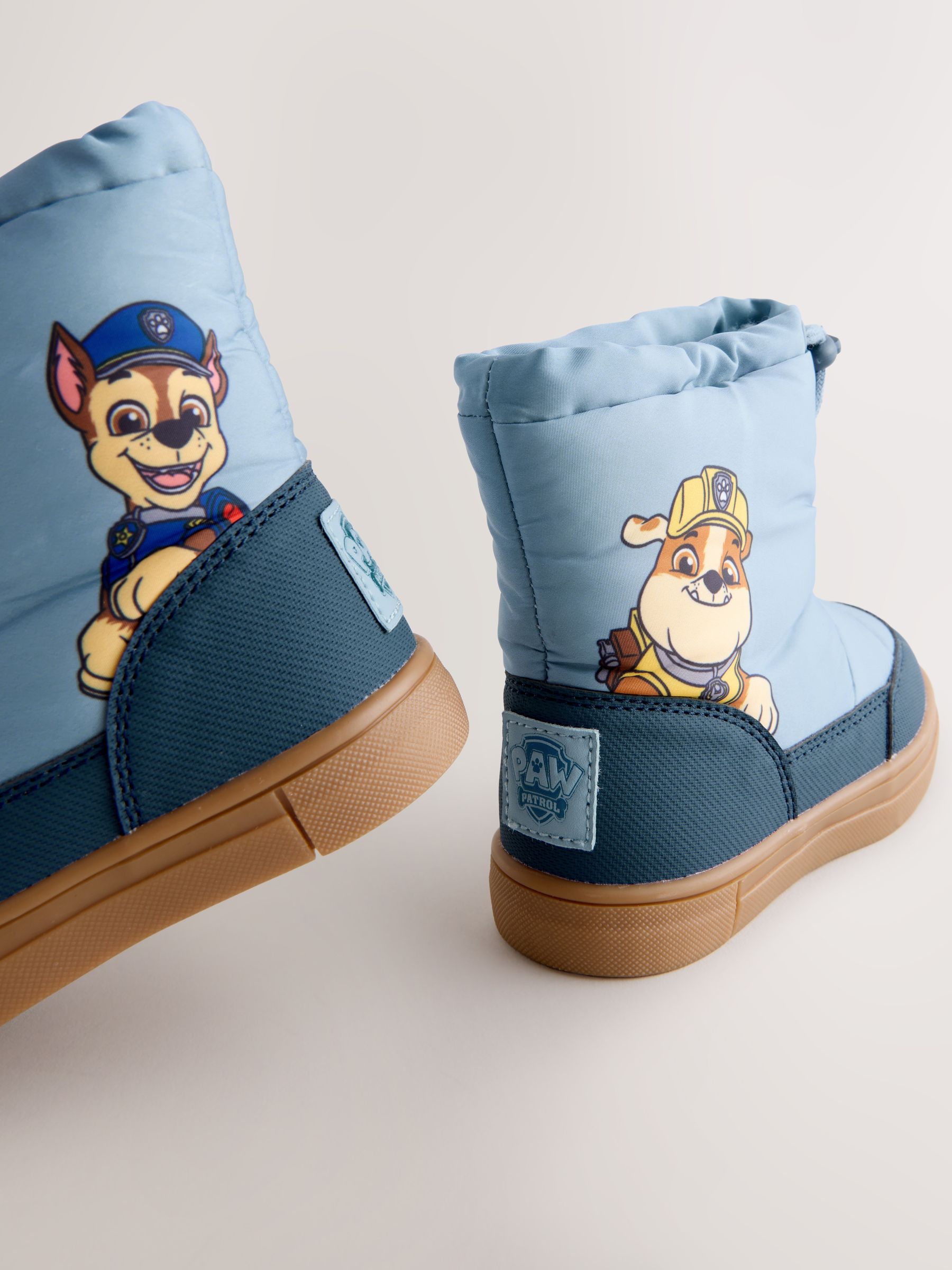Bottines Chaussons Garçon Next - Modèle Blue Graffiti Gamer, Taille 39, Confortables Et Lavables