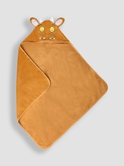 JoJo Maman Bébé The Gruffalo's Child Baby Hooded Towel - Image 1 of 3