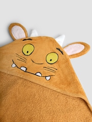 JoJo Maman Bébé The Gruffalo's Child Baby Hooded Towel - Image 3 of 3
