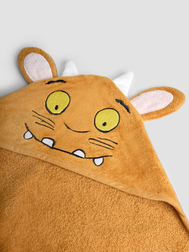 JoJo Maman Bébé The Gruffalo's Child Baby Hooded Towel - Image 3 of 3 JoJo Maman Bébé The Gruffalo's Child Baby Hooded Towel - Image 3 of 3