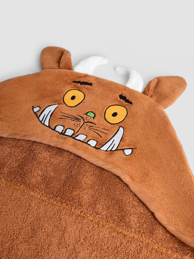 JoJo Maman Bébé The Gruffalo Large Hooded Towel - Image 3 of 3