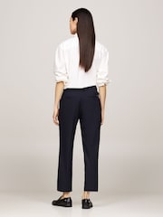 Tommy Jeans Blue Slim Straight Core Trousers - Image 2 of 4