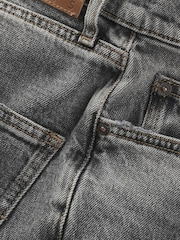Tommy Jeans Black Slim Layla High Rise Straight Jeans - Image 7 of 7