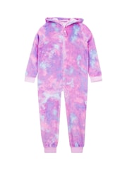 Harry Bear Purple Unicorn All-In-One With 3D Ears And Horn - Image 3 of 6