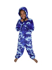 Harry Bear Blue Camouflage Pattern All-In-One - Image 2 of 9