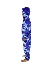Harry Bear Blue Camouflage Pattern All-In-One - Image 3 of 9