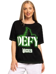 Character Black Wicked Defy Short Sleeve 100% Cotton T-Shirt - Image 6 of 10