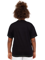 Character Black Wicked Defy Short Sleeve 100% Cotton T-Shirt - Image 3 of 8