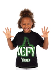 Character Black Wicked Defy Short Sleeve 100% Cotton T-Shirt - Image 5 of 8