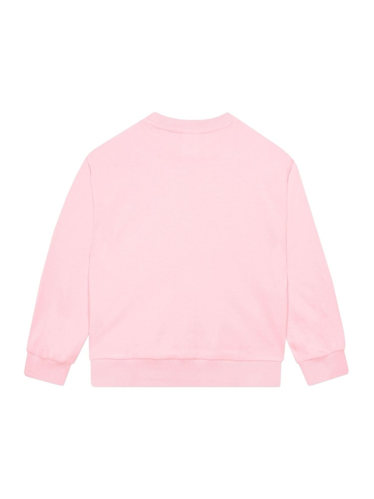 Character Pink Wicked Glinda Glitter 100% Cotton Sweatshirt - Image 2 of 9