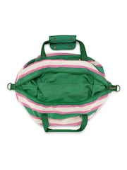 Joules Green Resort Stripe Packaway - Duffle - Image 10 of 13