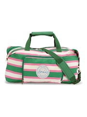 Joules Green Resort Stripe Packaway - Duffle - Image 8 of 13