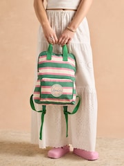 Joules Green Resort Stripe Packaway - Backpack - Image 1 of 12