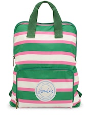 Joules Green Resort Stripe Packaway - Backpack - Image 8 of 12