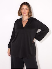 Live Unlimited Curve Cupro Jersey Tunic - Image 1 of 4