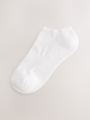 White Cushioned Sole Sports Trainer Socks 5 Pack - Image 6 of 8