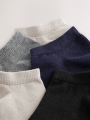 Neutral/Grey/Black Signature Modal Trainer Socks 5 Pack - Image 8 of 8