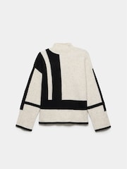 Pulover cu blocuri de culoare Mint Velvet - Image 6 of 7