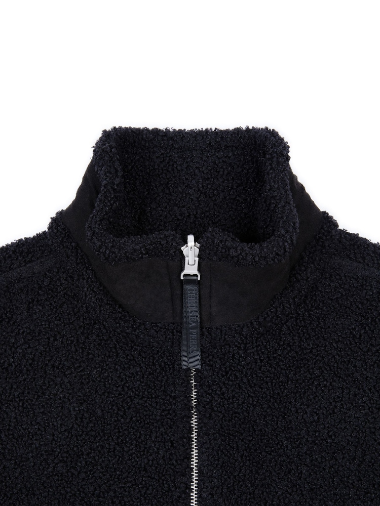 Chelsea Peers Black Borg Fleece Reversible Gilet - Image 3 of 3