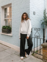 Chelsea Peers Black 100% Cotton Joggers - Image 1 of 1
