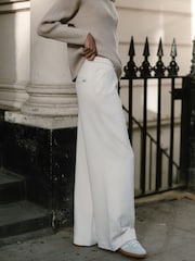 Chelsea Peers White 100% Cotton Joggers - Image 3 of 5