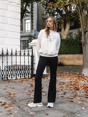 Chelsea Peers White Cotton Printed Logo Sweatshirt - Image 1 of 5