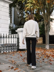Chelsea Peers White Cotton Printed Logo Sweatshirt - Image 2 of 5