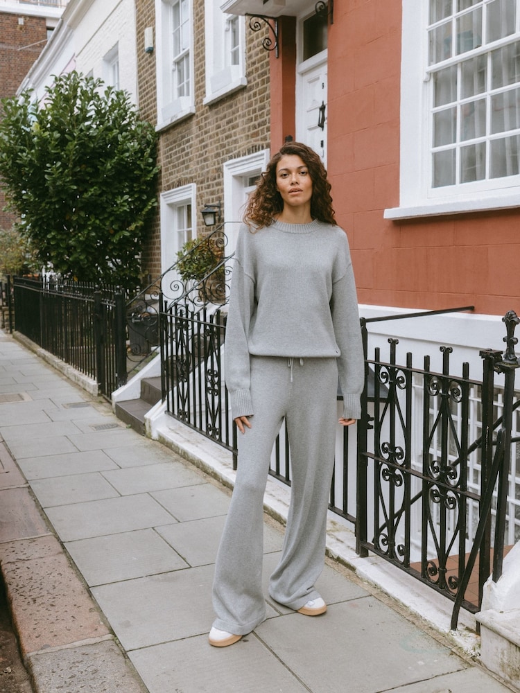 Chelsea Peers Cashmere Blend Knitted Joggers - Imagen 1 de 5