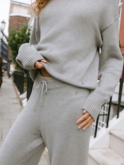 Chelsea Peers Cashmere Blend Knitted Joggers - Imagen 2 de 5