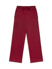 Rojo - Chelsea Peers 100% Cotton Joggers - Imagen 1 de 1