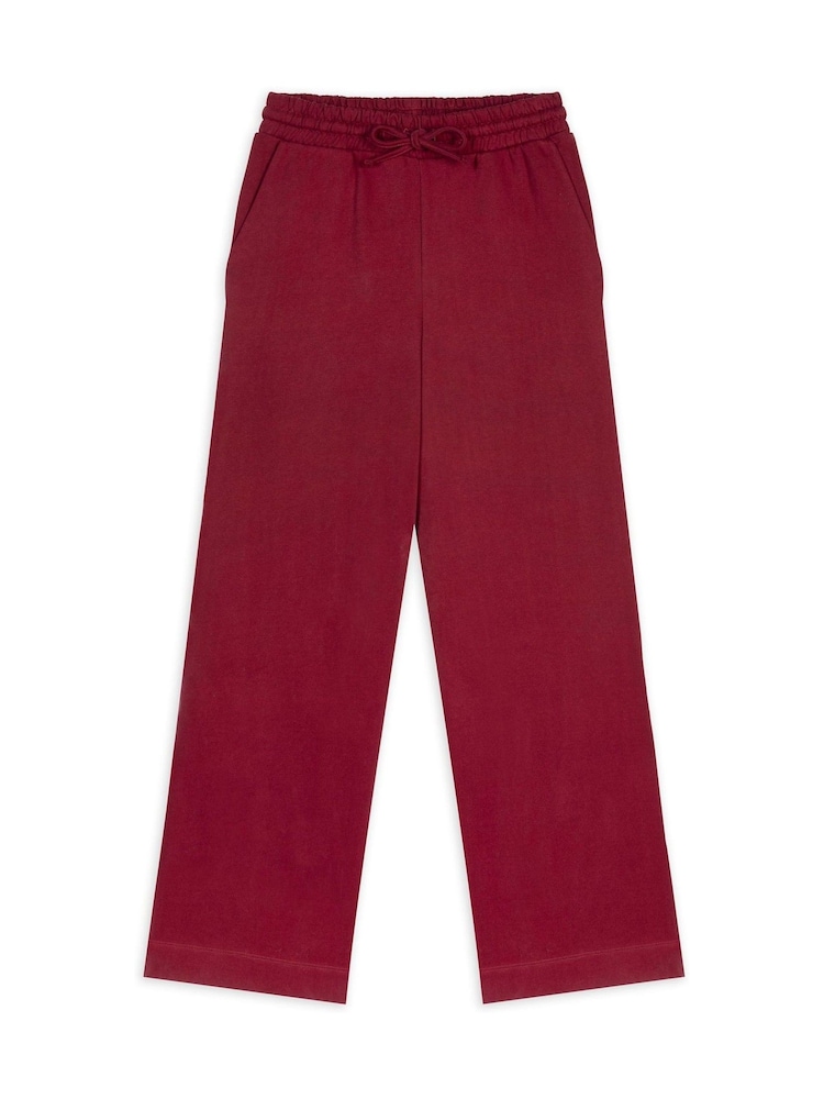 Rojo - Chelsea Peers 100% Cotton Joggers - Imagen 1 de 1
