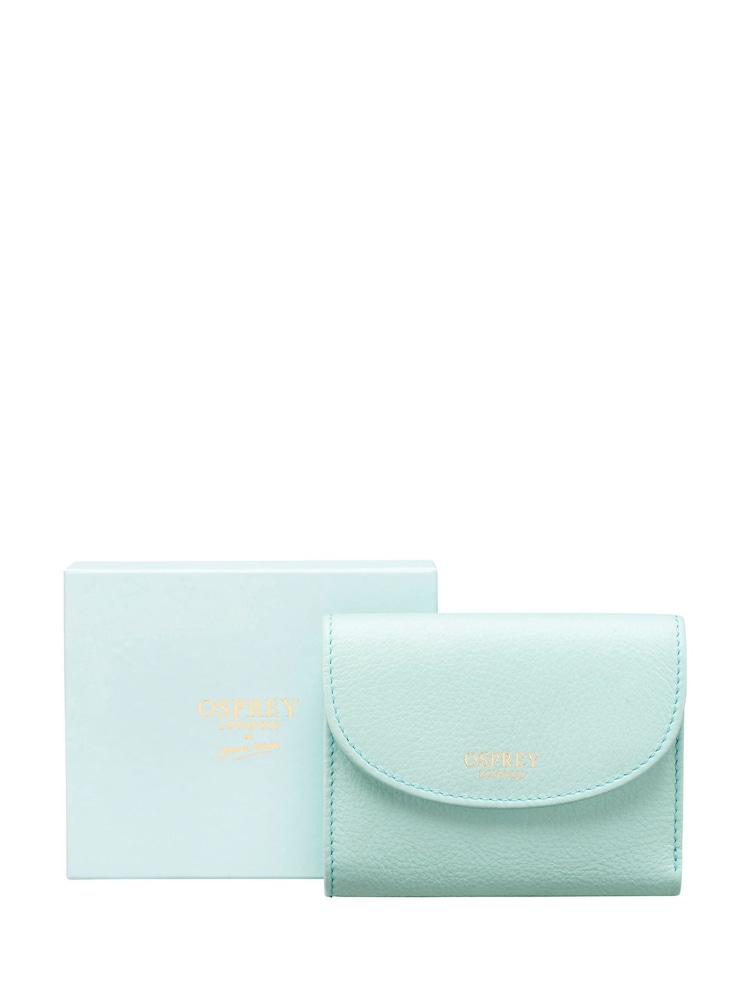 OSPREY LONDON Blue The Tilly Leather Matinee Purse - Image 1 of 3