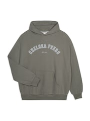 Chelsea Peers Green Cotton Embroidered Logo Hoodie - Image 3 of 3