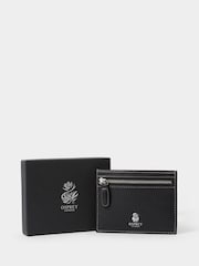 Osprey London The Micro Leather Porta-cartões preto - Imagem 1 de 4