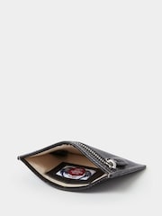 Osprey London The Micro Leather Porta-cartões preto - Imagem 4 de 4