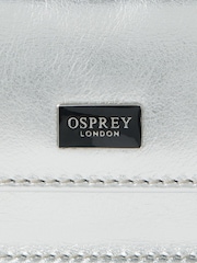 OSPREY LONDON Silver The Elfin Leather Card Holder - Image 4 of 4