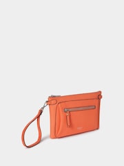 Orange - OSPREY LONDON The Ruby Umhängetasche aus Leder - Bild 2 von 5
