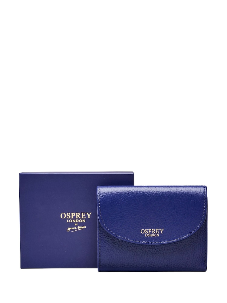 OSPREY LONDON Purple The Tilly Leather Matinee Purse - Image 1 of 3