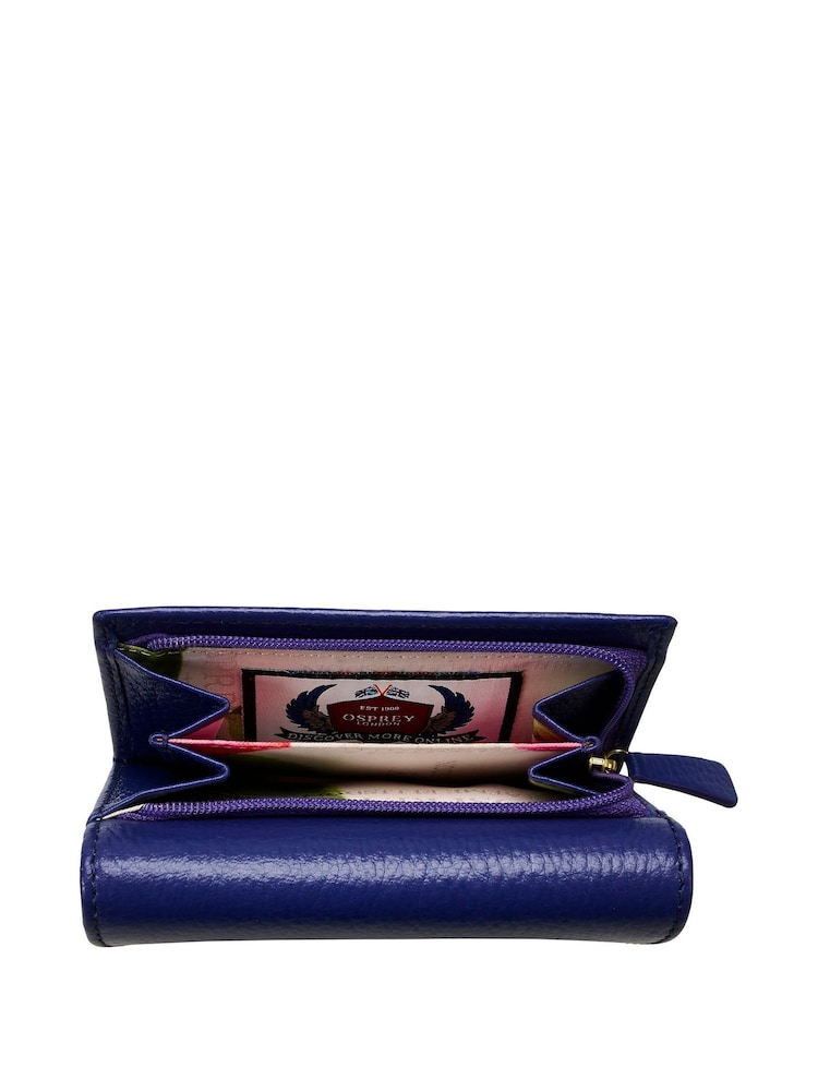 OSPREY LONDON Purple The Tilly Leather Matinee Purse - Image 3 of 3