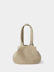Osprey London The Suede Opera Nude Bag - Image 4 of 5