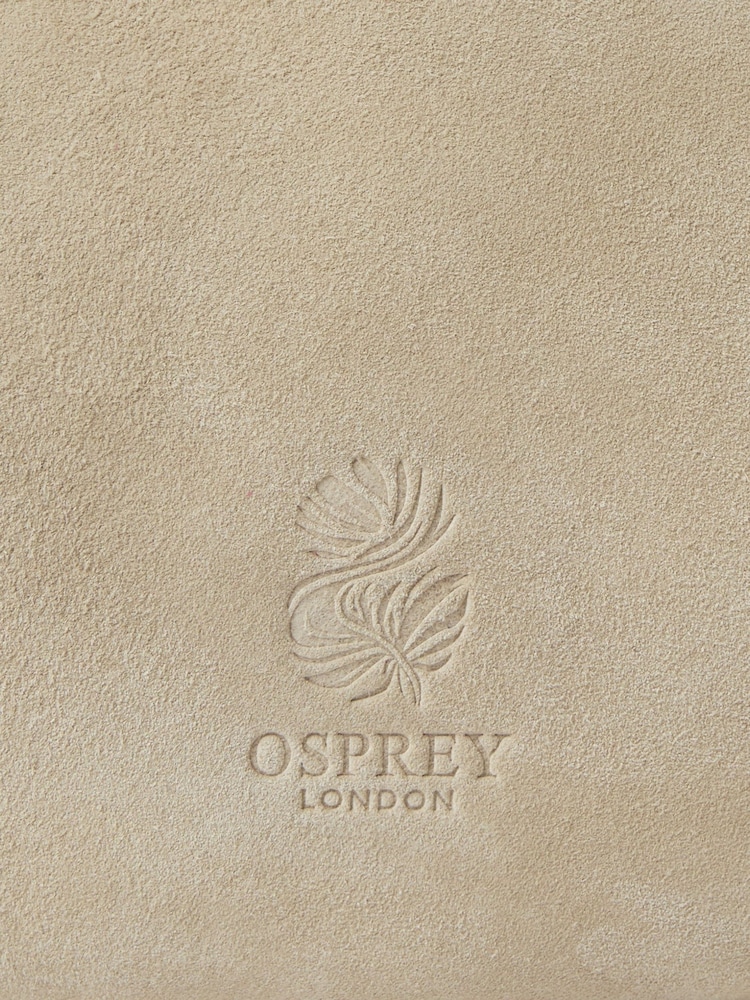 Osprey London The Suede Opera Nude Bag - Image 5 of 5