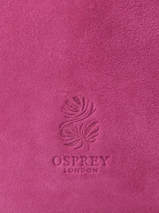 Osprey London Pink The Suede Opera Bag - Image 5 of 5