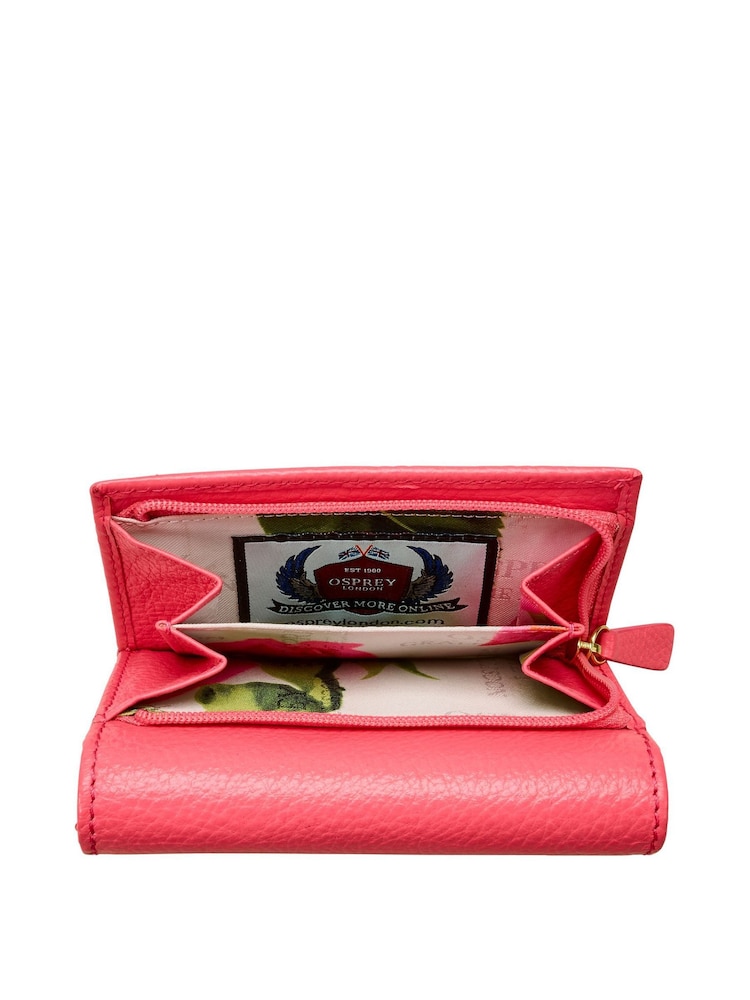 OSPREY LONDON Pink The Tilly Leather Matinee Purse - Image 3 of 3