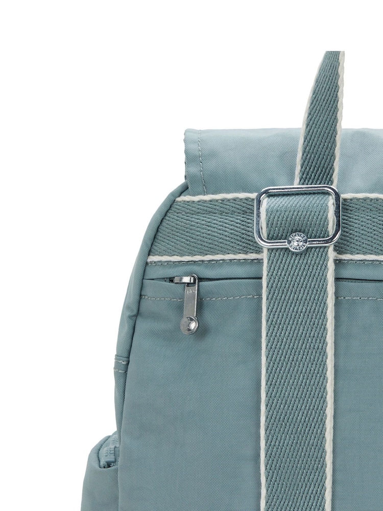 Kipling Grey City Zip Relaxed Bag - Image 7 of 7